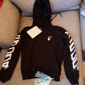 Off White Spray Marker Hoodie